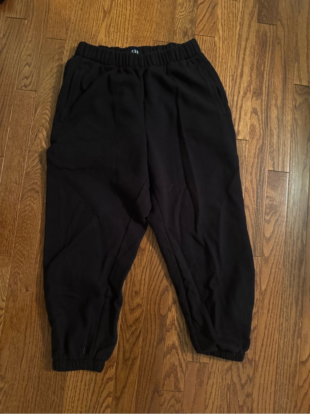 GAP Black Jogger Sweatpants M Petite